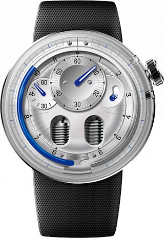 Replica HYT H0 Silver 048-TT-91-BF-RU watch